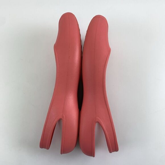 Crocs Olivia II Pink Coral Slingback Ballet Flat Slip On Round Toe Womens Size 9 - Picture 9 of 12